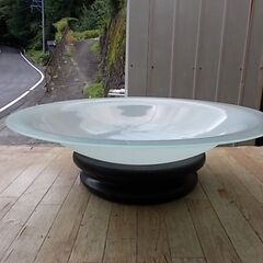 メダカ睡蓮鉢に最適なガラス器　中古の画像