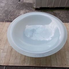 メダカ睡蓮鉢に最適なガラス器　中古の画像