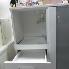 レンジボード 食器棚 キッチンボード キッチン収納 サイドボード 白