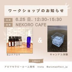 虫除けアロマ体験