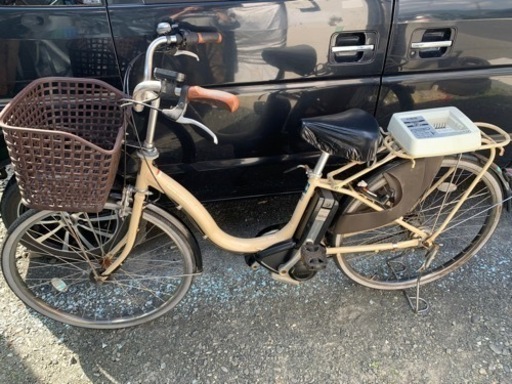 66ヤマハ新機種電動アシスト自転車pasnatura26インチレッドアルミボディー