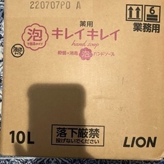 薬用キレイキレイ　泡🫧ハンドソープ業務用10ℓ