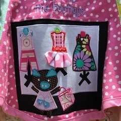 未使用　キッズ　子供服　女児　ぶたさん柄スカート　カラフル♪の画像
