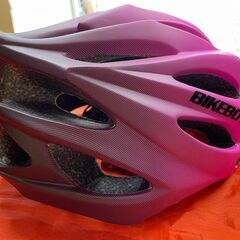 LEDテールライト付き自転車用ヘルメット　◆　グラデーションカラー　◆　サイズ：およそ56～61cmの画像