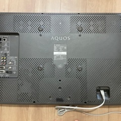 受け渡し決定しました。32型テレビ　sharp AQUOSの画像