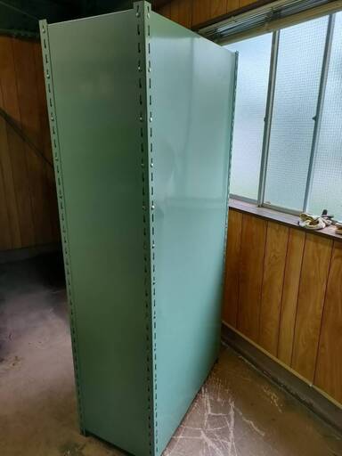 【早い者勝ち】DIY好きの方/作業場の整理整頓に！　サカエ?!製　中古　スチール製パーツキャビネット　54棚（大：18＊小：36）　現