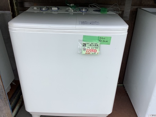 アクア 二槽式 洗濯機 AQW-N45 管8230616AK (ベストバイ 静岡県袋井市)