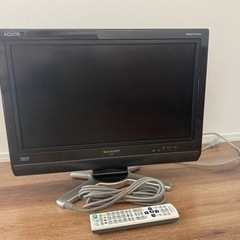 【値下げ】SHARP AQUOS 20インチテレビ(BCASカー...