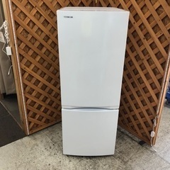 【愛品館江戸川店】TOSHIBA 153L 2ドア 冷蔵庫 （2021年製） ID:143-015603-007