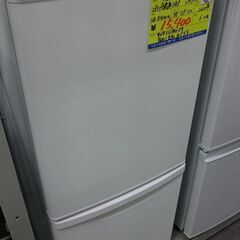 （右開き）パナソニック　2ドア冷蔵庫138L　２０２０年製　NR-B14CW　２ドア　４８ｃｍ幅　　右開き　霜取り自動　　高く買取るゾウ八幡東店