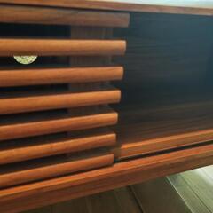 HITACHI　37インチ　テレビ　テレビ台の画像