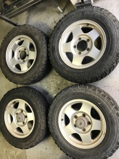 値下げ再投稿　ジムニー純正アルミ　ジオランダーMT