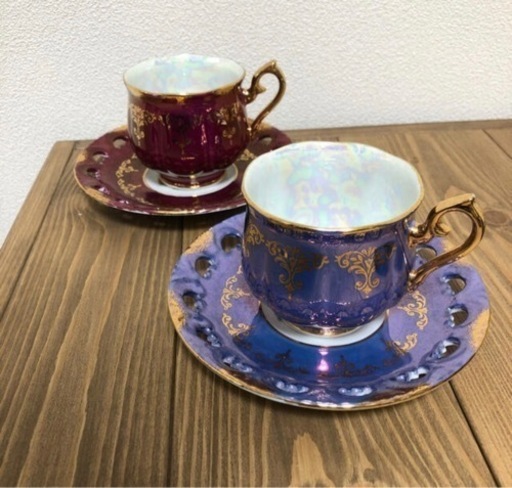 OHASHI CHINA 1932 カップ\u0026ソーサー　2客セット　3000円
