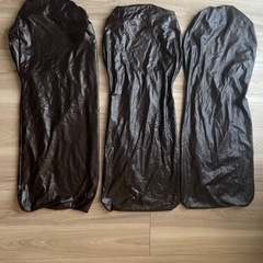 未使用　PUレザー　椅子カバー×3個　ブラウン