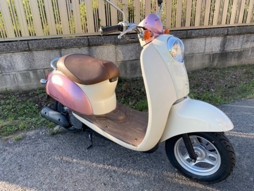 ☆クレアスクーピー低燃費4スト☆前後タイヤ・バッテリー・シート・プラグなどなど新品交換^_^色々整備で快調ですよ☆50cc原付スクーター☆