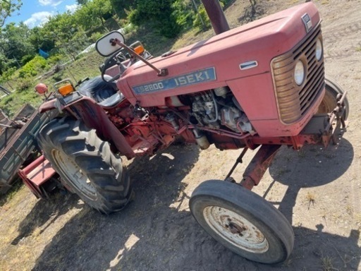 イセキ トラクター　ts2800 ロータリー付き　実働