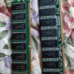 DDR SDRAM PC2700 DDR333 512MB（2枚　ジャンク）の画像