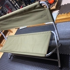 背もたれ付きベンチ。週末緊急処分の画像