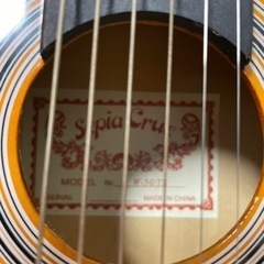 【今週中即決】セピアクルーミニギターsepia crue  W-50/TSの画像