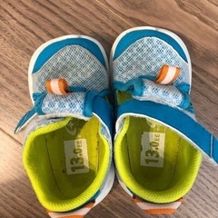 13センチ　子供靴　洗濯機で洗えるシューズの画像