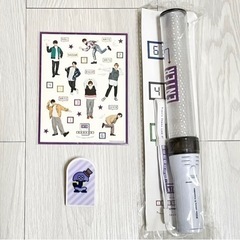 TravisJapan ペンライト ステッカー クリップ グッズセット