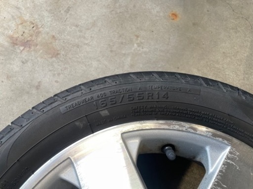 スズキ　タイヤ　ホイールセット　165/55R14 サマータイヤ