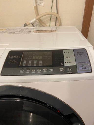 2018年製 HITACHI ドラム式洗濯乾燥機　BD-SG100BL
