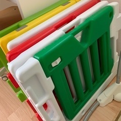 ベビーサークル＆マットの画像