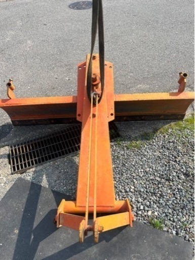 トラクター用！横幅約1700mm！排土板！ハイド板！リヤ！リア！グレーダー！グレーダ！ブレード！ブル！除雪！パーツ！