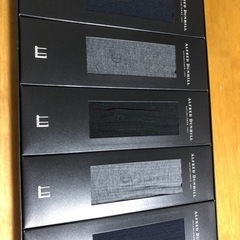 【未使用】ダンヒル　紳士用靴下5足セット(箱入り)