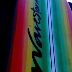 ■244cm x 58cm ロングボード サーフボード WAVESTORM 8ft 8フィート 8ft SURFBOARD フィン ウェーブストーム 波乗り ボード 波海 海水浴 サーフィン マリンスポーツの画像