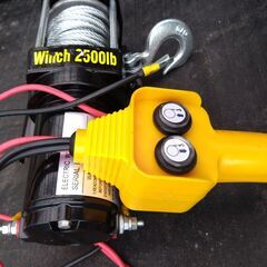 12V ウィンチ ほぼ未使用 電動 : KIKAIYA 電動ウインチ 12V 牽引能力1800kg 軽量