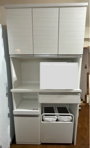 ニトリ　食器棚　リガーレ　100×40×200