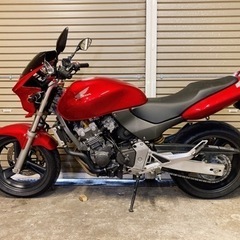 ホンダ　ホーネット250 配送可能　支払いは現金or振り込みも可能　赤　中期の画像