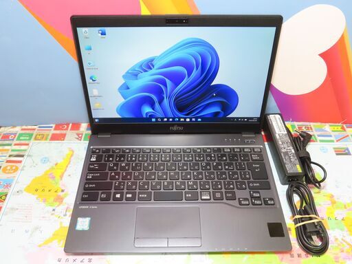JC0465 富士通 ノートパソコン LIFEBOOK 13.3型 Windows11 良品 office