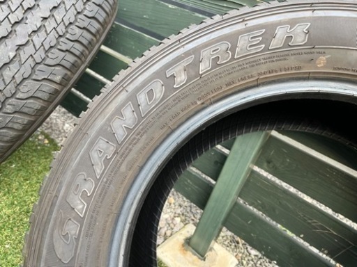 265/60R18  ダンロップ GRANDREK  4本　2021年製