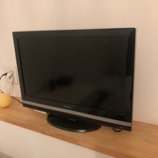 HITACHI 22型テレビ リモコン付