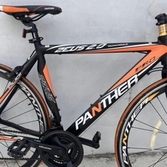 中古品】街乗 ロードバイク Panther zeus2.0 6061