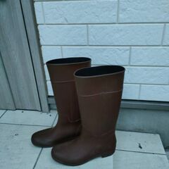 乗馬風レインブーツ　(レディース)の画像