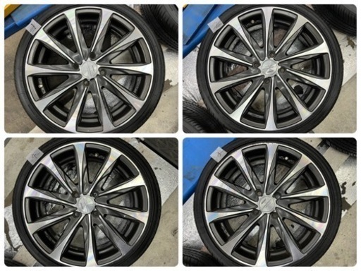 直接引取は22000円16インチ ロクサーニF10タイヤホイール4本セット中古