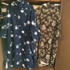 タオル地　ポンチョ　２枚【取引中・受付終了】