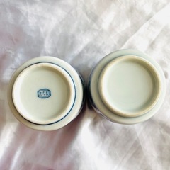 レトロや和食器が好きな方！　たち吉　湯呑み　ペア　ボヘミアの画像