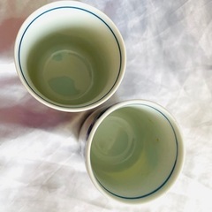 レトロや和食器が好きな方！　たち吉　湯呑み　ペア　ボヘミアの画像