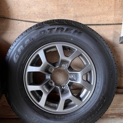 ジムニーシエラ　純正タイヤホイール5本セットの画像