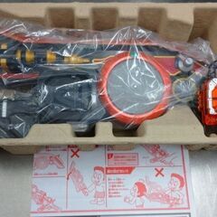 中古美品 バンダイ 仮面ライダー鎧武変身グッズ４点セットの画像