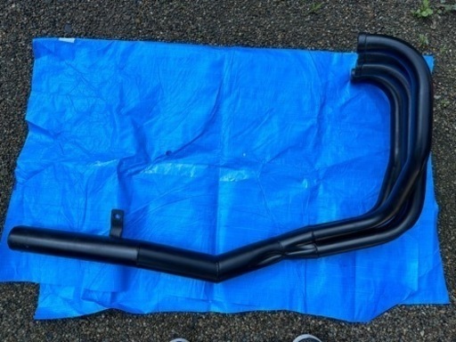 400ccバイク用 ショート管マフラー