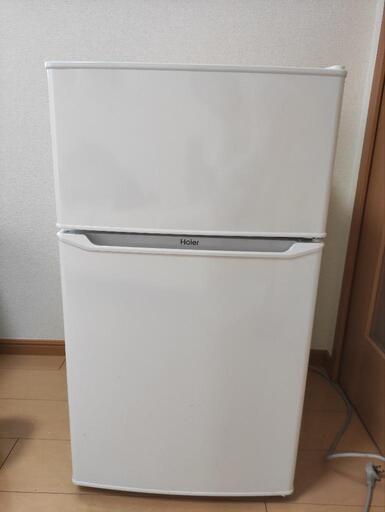 ２ドア冷蔵庫85L　2019年製