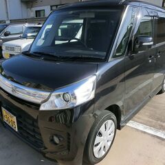 25年式スペーシア、カスタムＳＸ。車検6年12月。訳あり車。安い...
