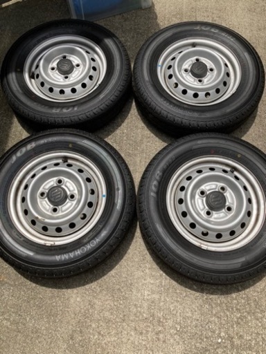 12インチ 貨物用ホイールタイヤセット　エブリィバン　キャリィ