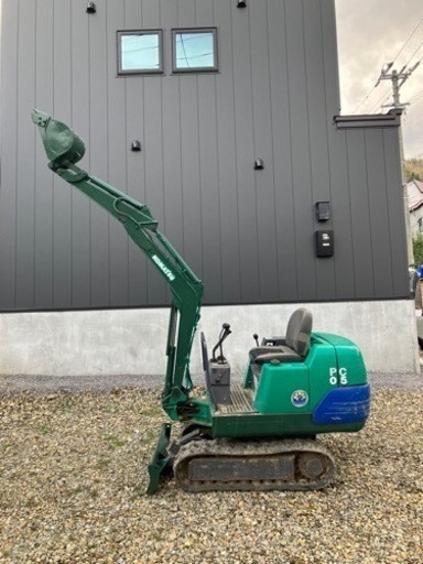 【小樽】ミニユンボPC05コマツ